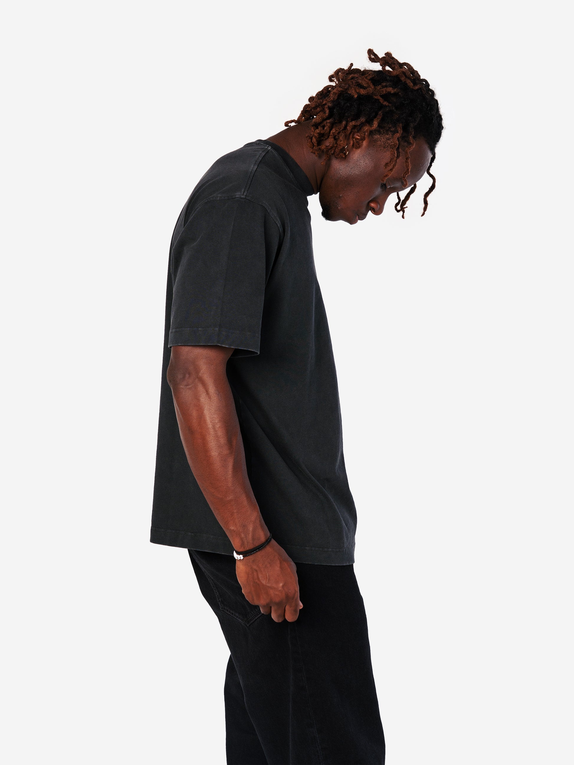 AOF STONE WASHED BASIC TEE