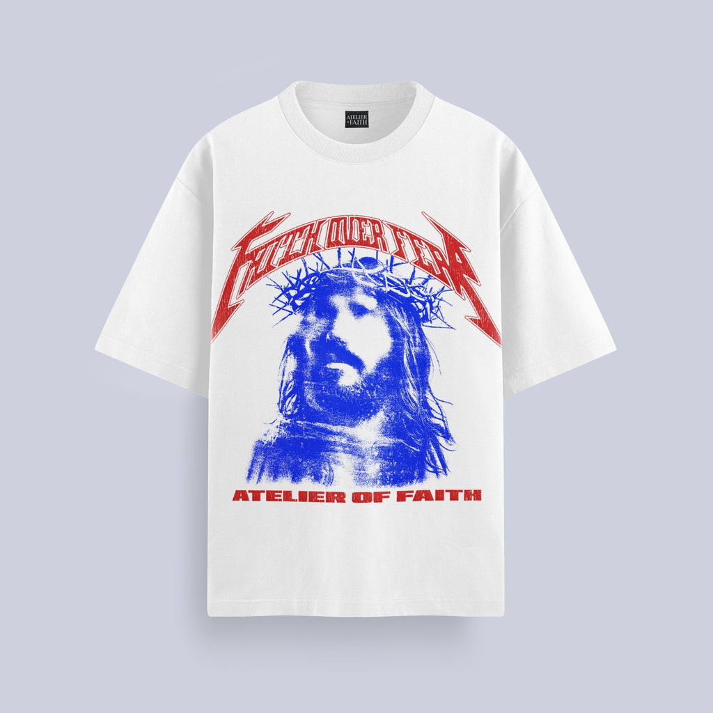 AOF FAITH OVER FEAR - RED - Atelier of Faith