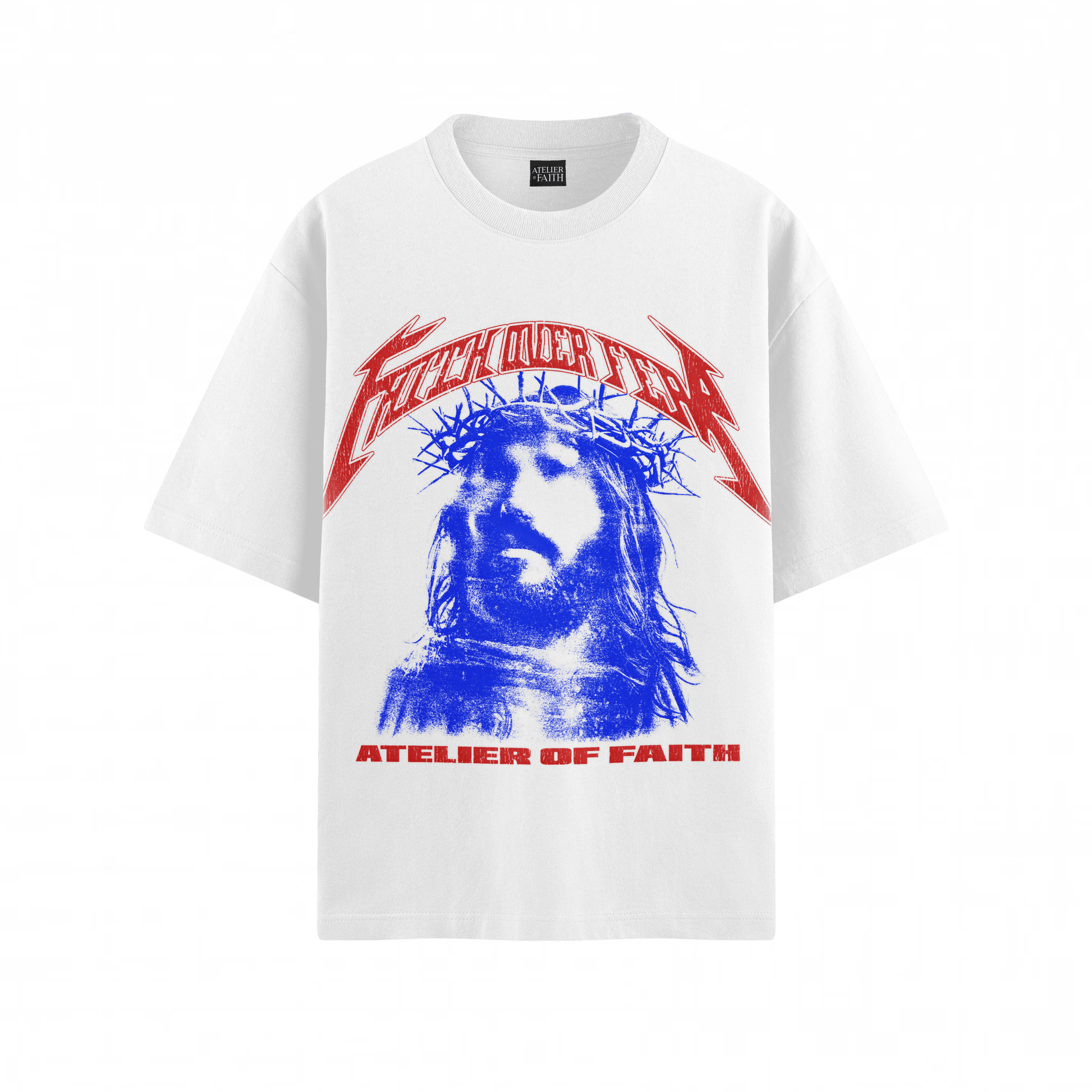 AOF FAITH OVER FEAR - RED - Atelier of Faith