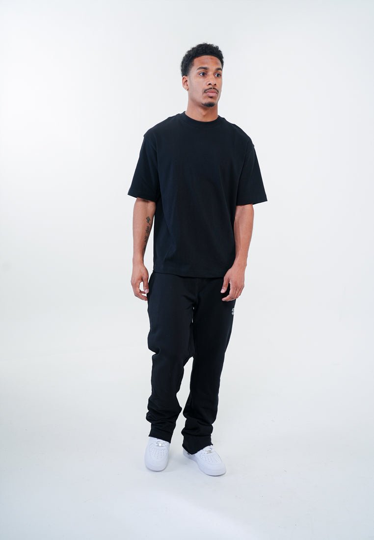 AOF FLARED JOGGER - ALLBLACK - ATELIER OF FAITH