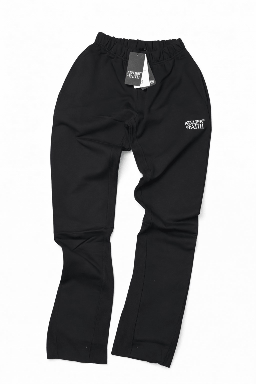 AOF FLARED PANTS - ALLBLACK - Atelier of Faith