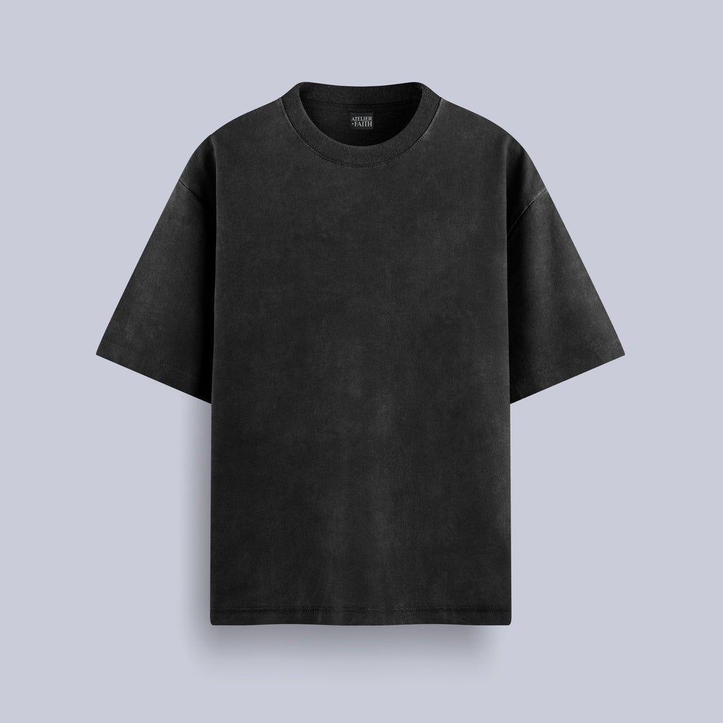 AOF STONE WASHED BASIC TEE - Atelier of Faith