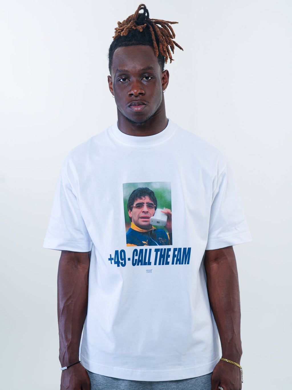DIEGO - CALL THE FAM TEE - ATELIER OF FAITH