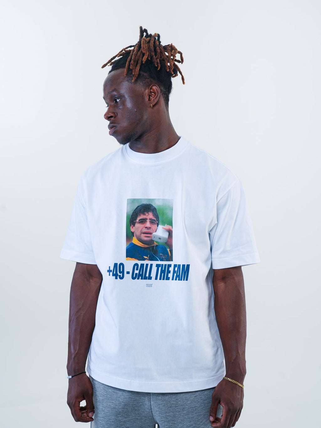 DIEGO - CALL THE FAM TEE - ATELIER OF FAITH