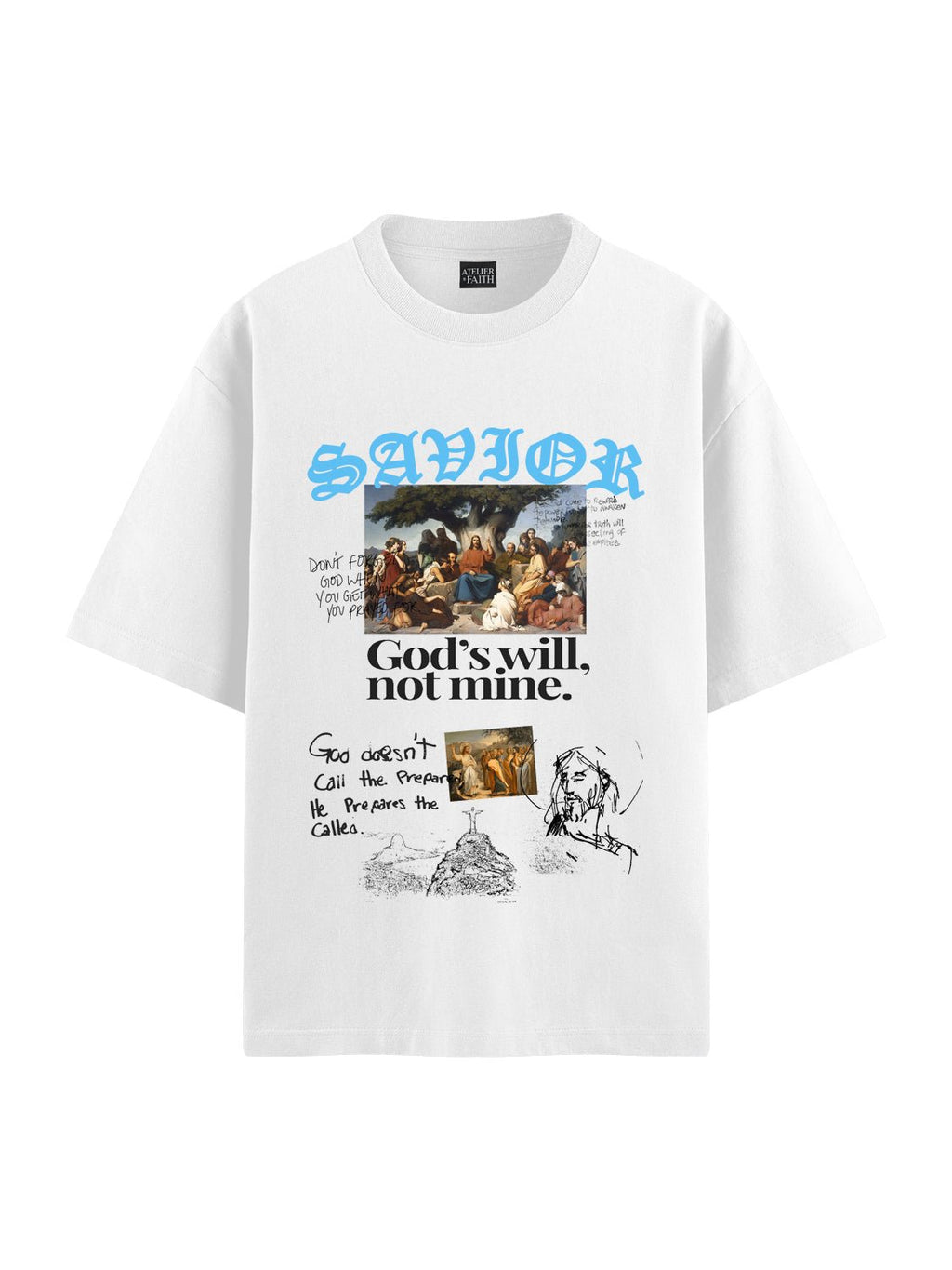 SAVIOR TEE - Atelier of Faith