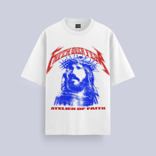 AOF FAITH OVER FEAR - RED