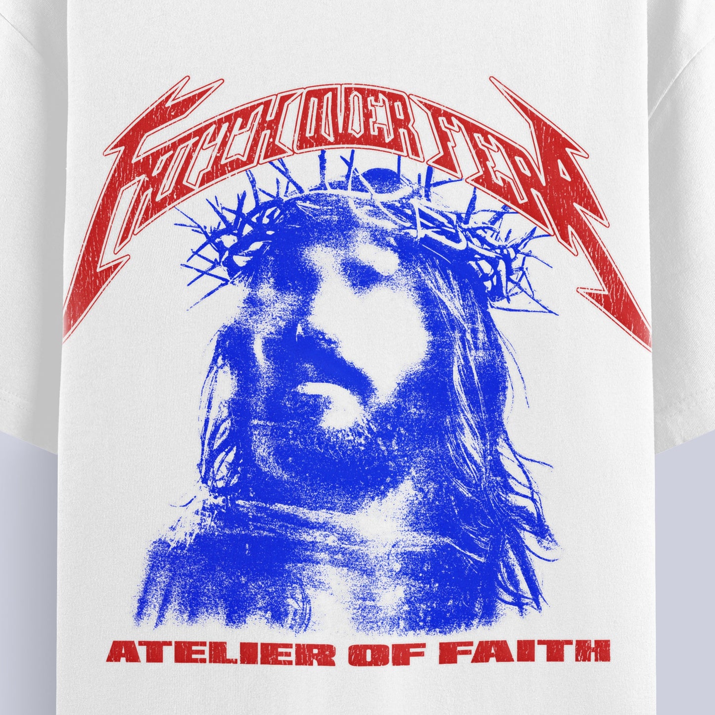 AOF FAITH OVER FEAR - RED